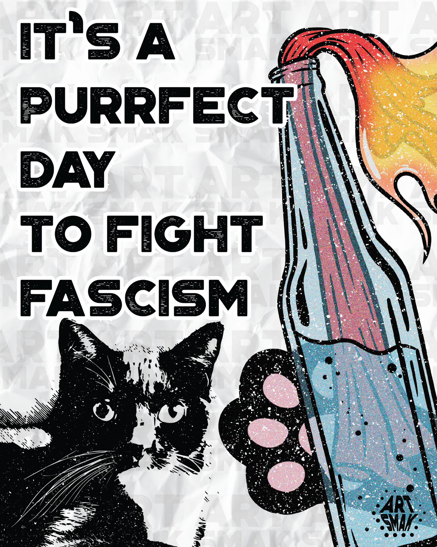 Purrfect Day Art Print