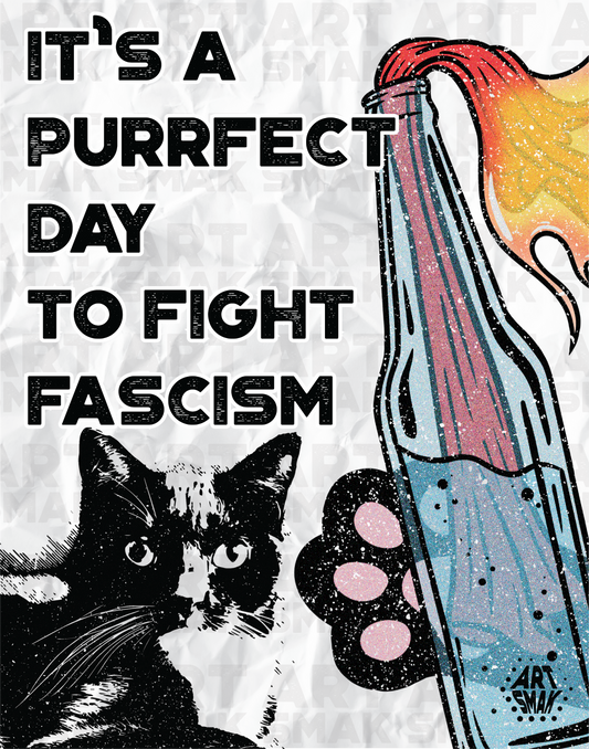 Purrfect Day Art Print