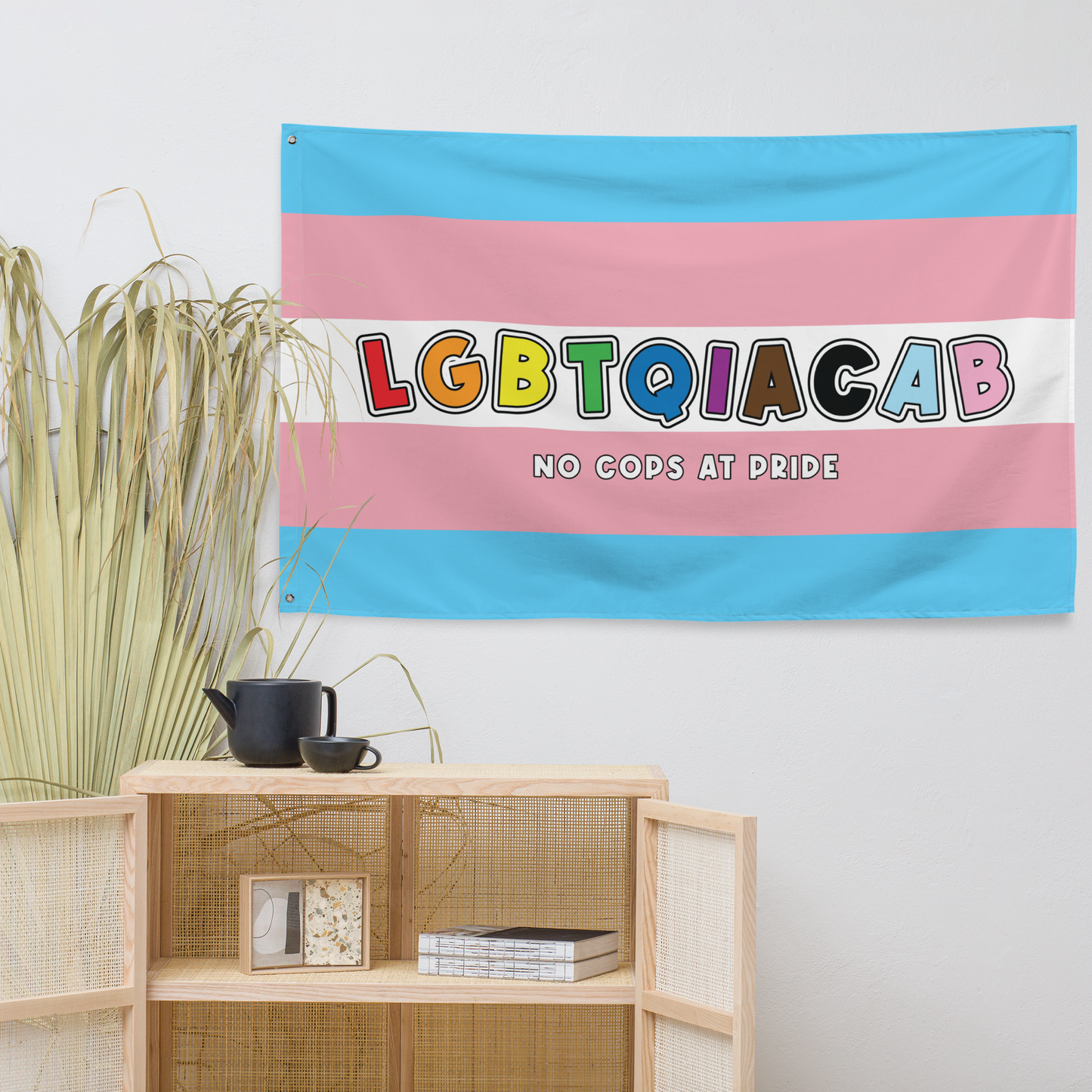 LGBTQIACAB Trans Flag