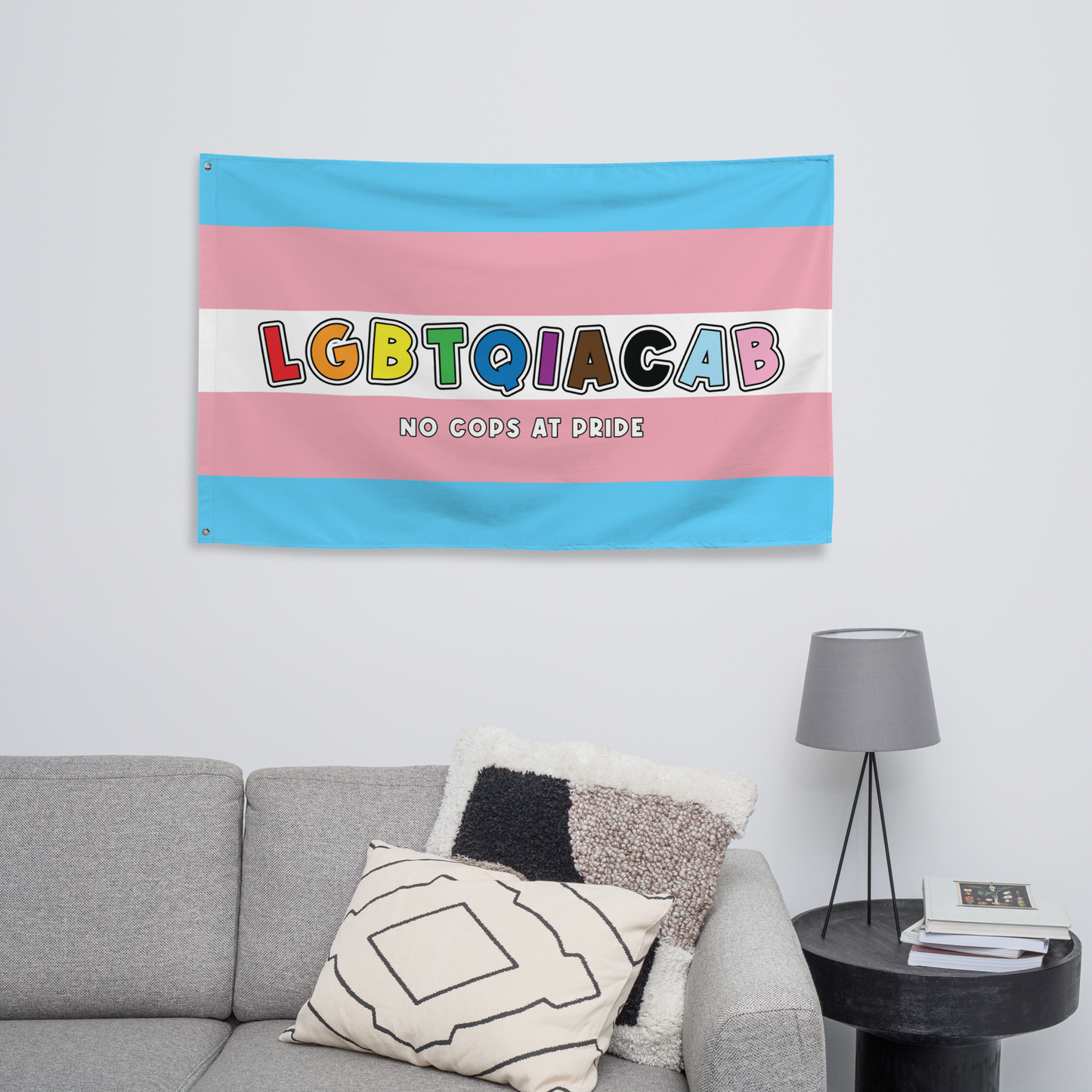 LGBTQIACAB Trans Flag