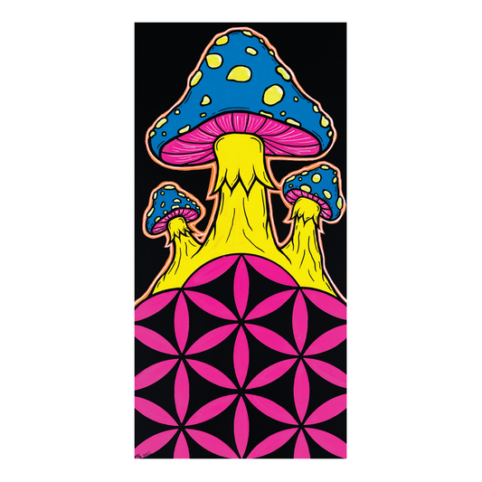 Flowering Shrooms Art Print