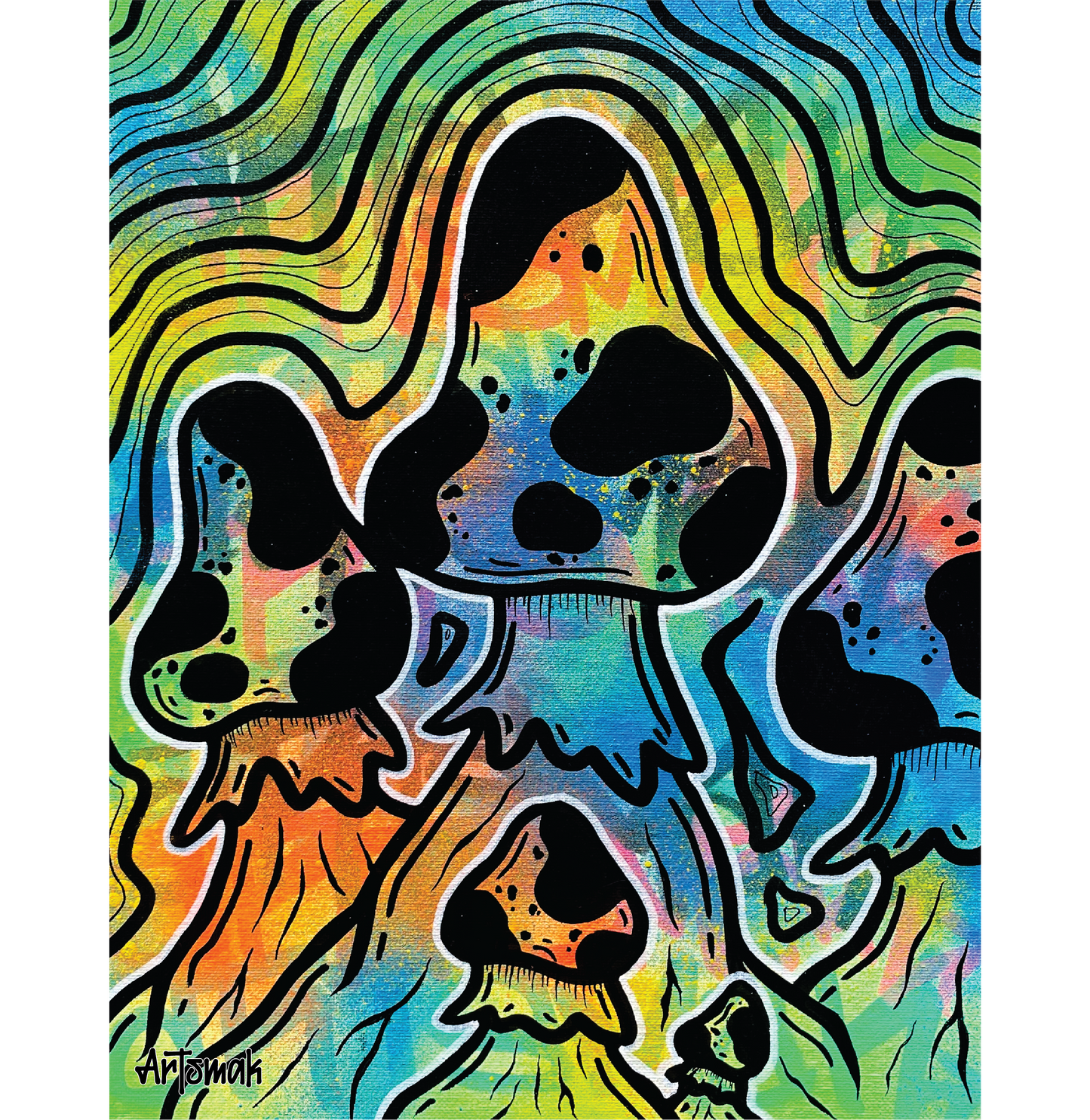 Color Trip Art Print