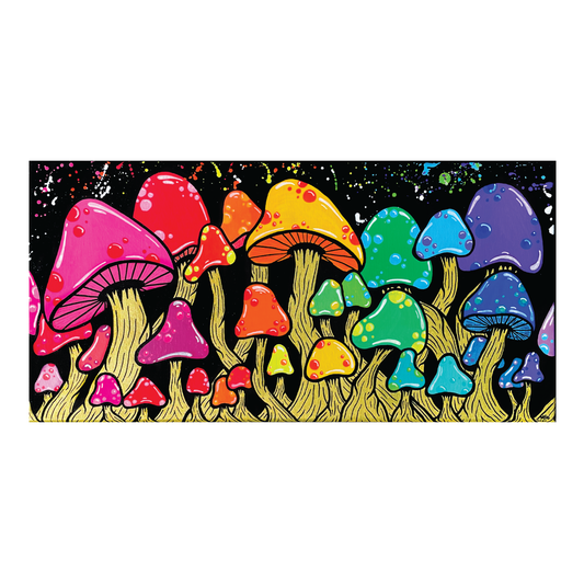 Rainbow Shroomin’ Art Print