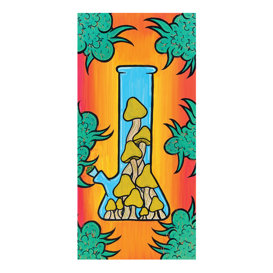 Shrooms n’ Weed Art Print