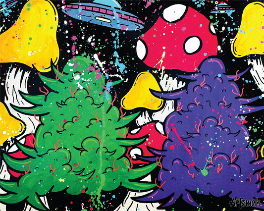 High Party Art Print