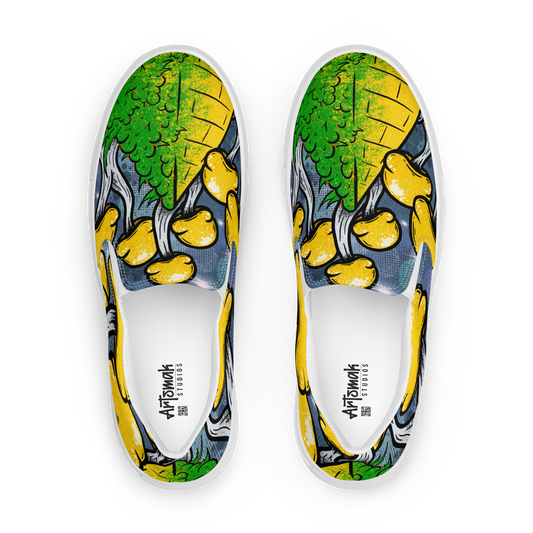 Mushroom High Slip-on Canvas Shoes