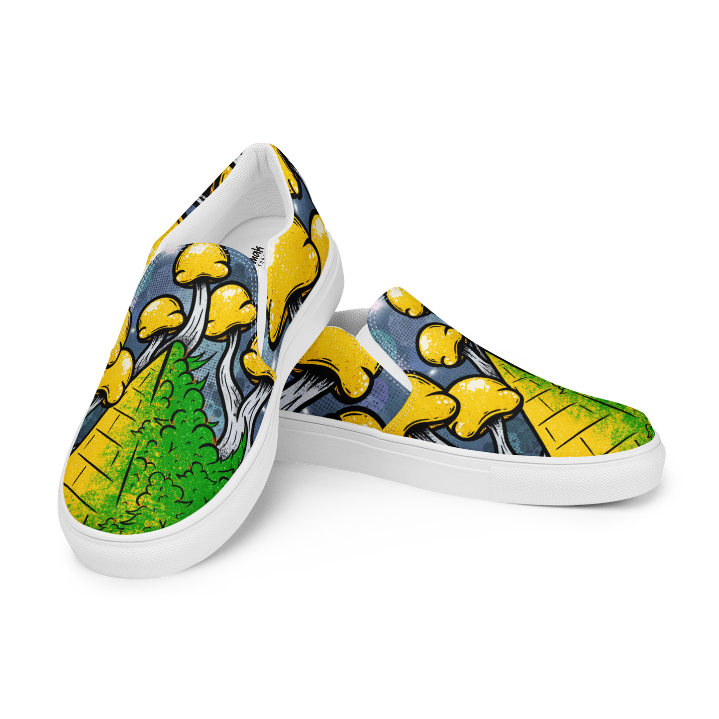 Mushroom High Slip-on Canvas Shoes