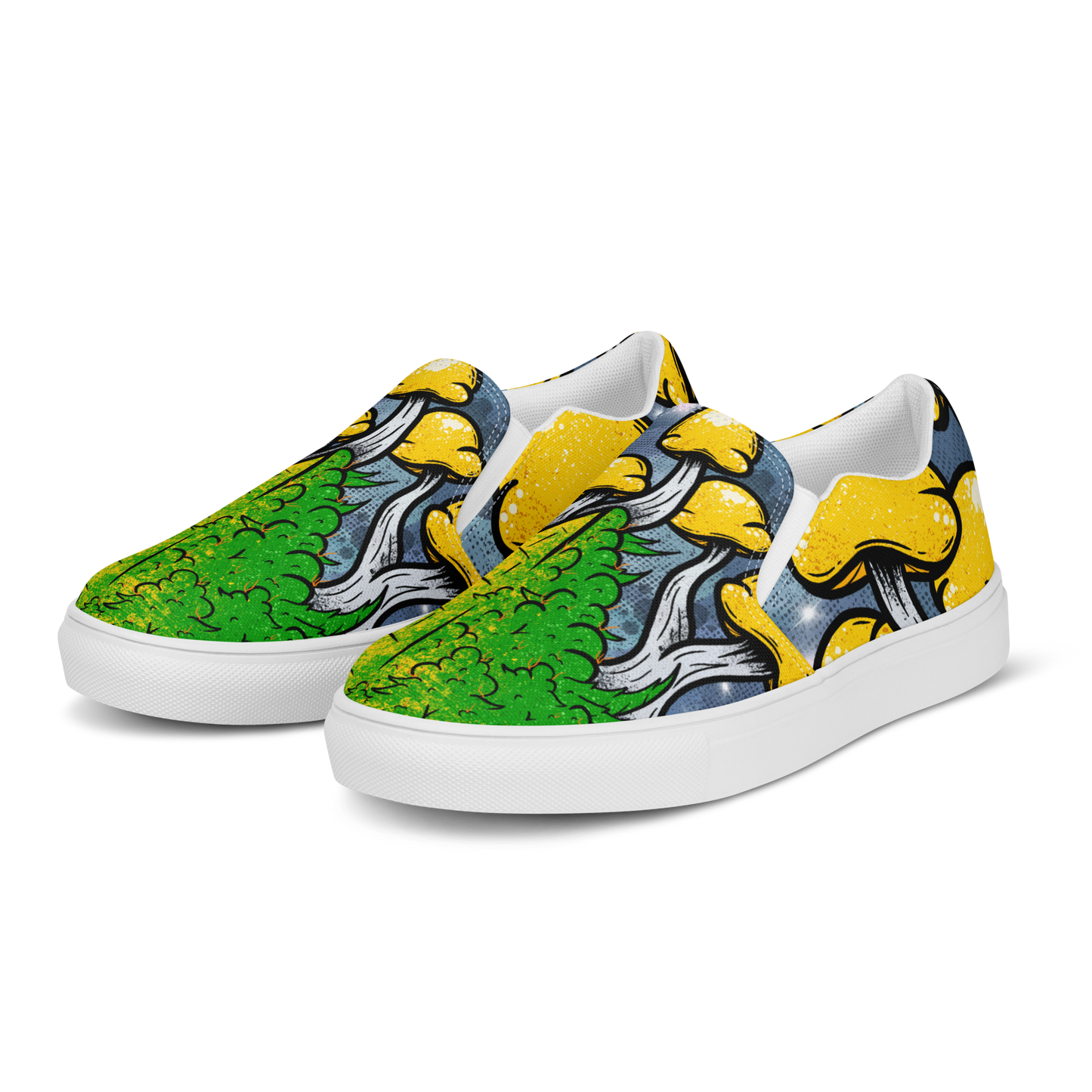 Mushroom High Slip-on Canvas Shoes