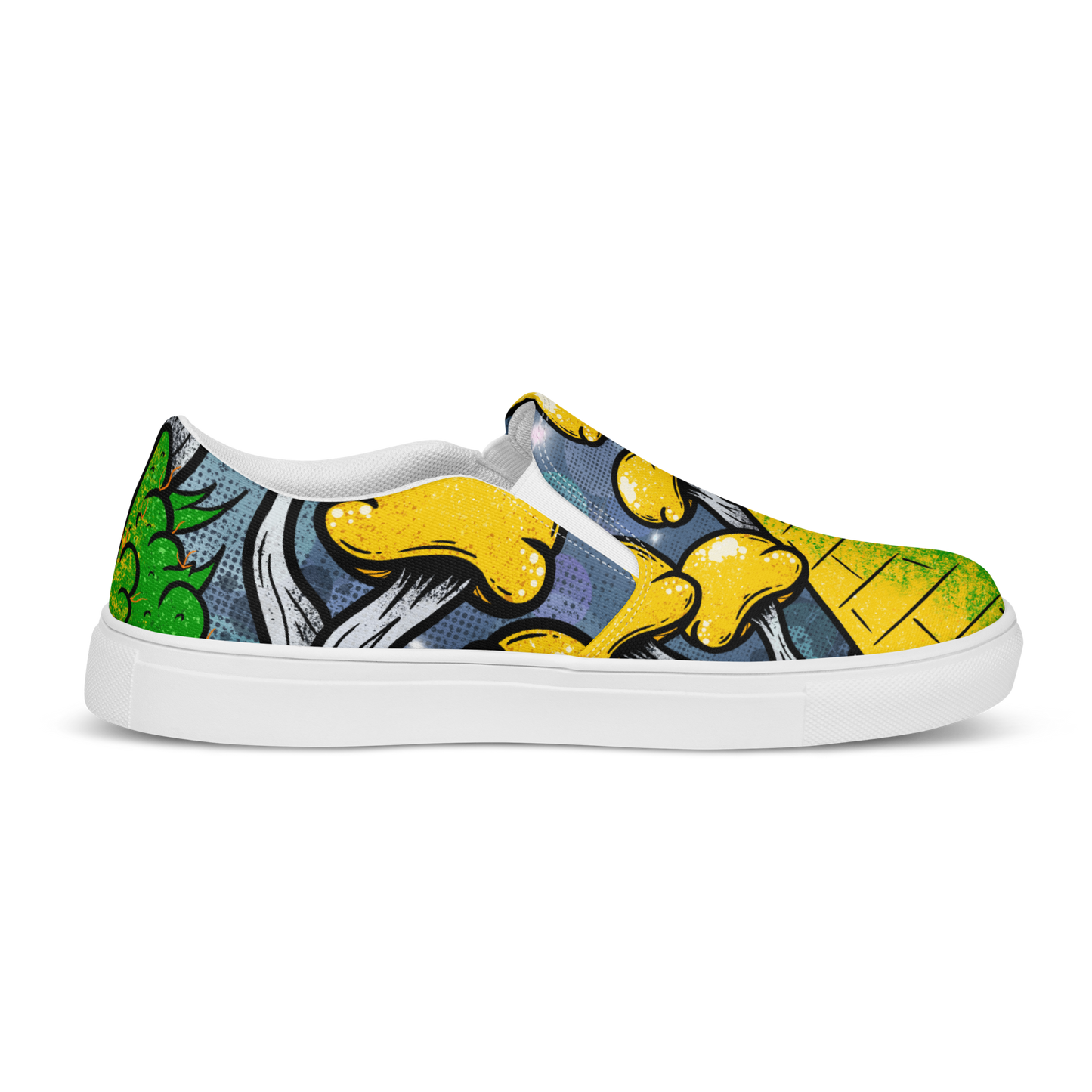 Mushroom High Slip-on Canvas Shoes