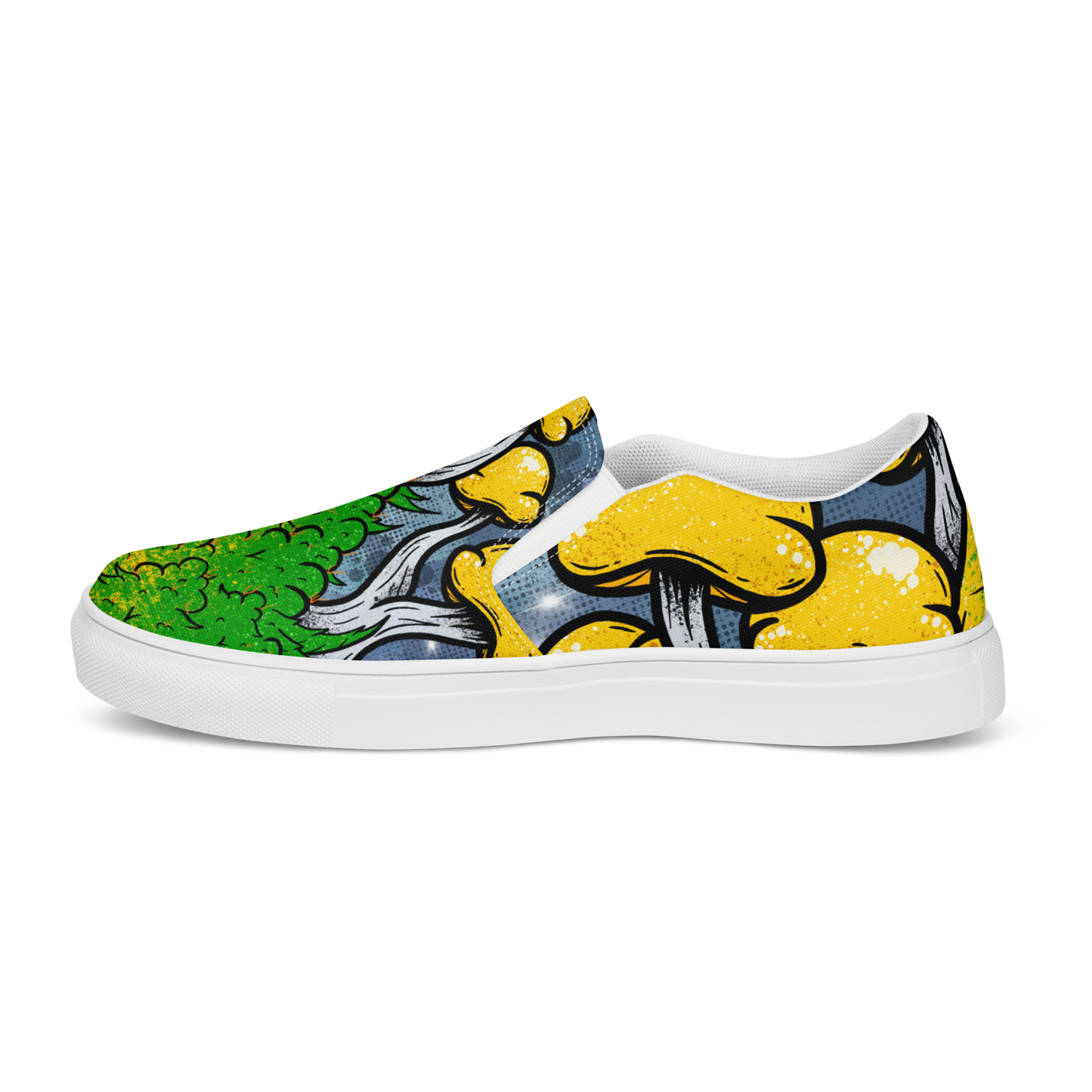 Mushroom High Slip-on Canvas Shoes