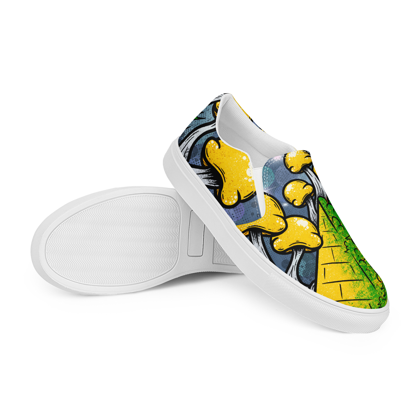 Mushroom High Slip-on Canvas Shoes