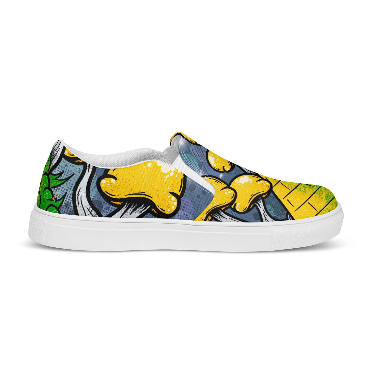 Mushroom High Slip-on Canvas Shoes