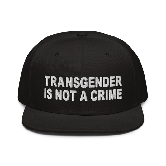 Not A Crime Snapback Hat