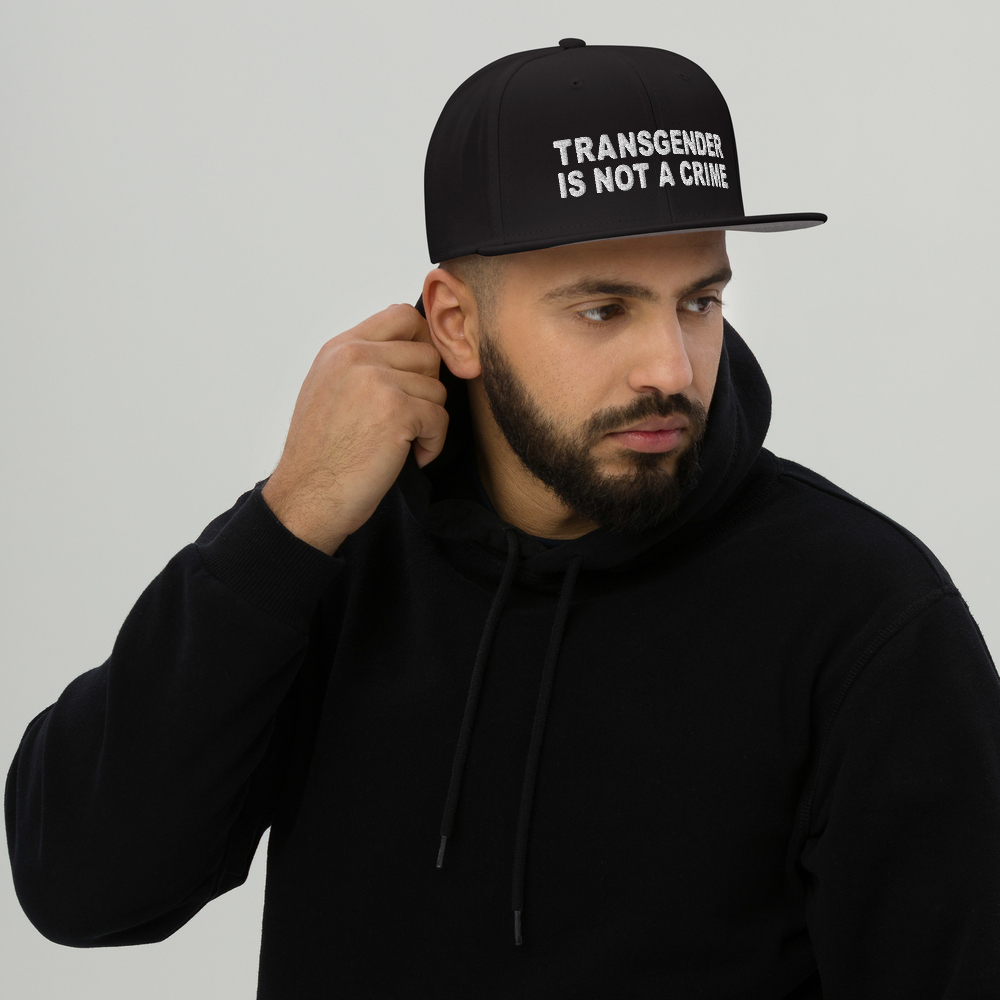 Not A Crime Snapback Hat