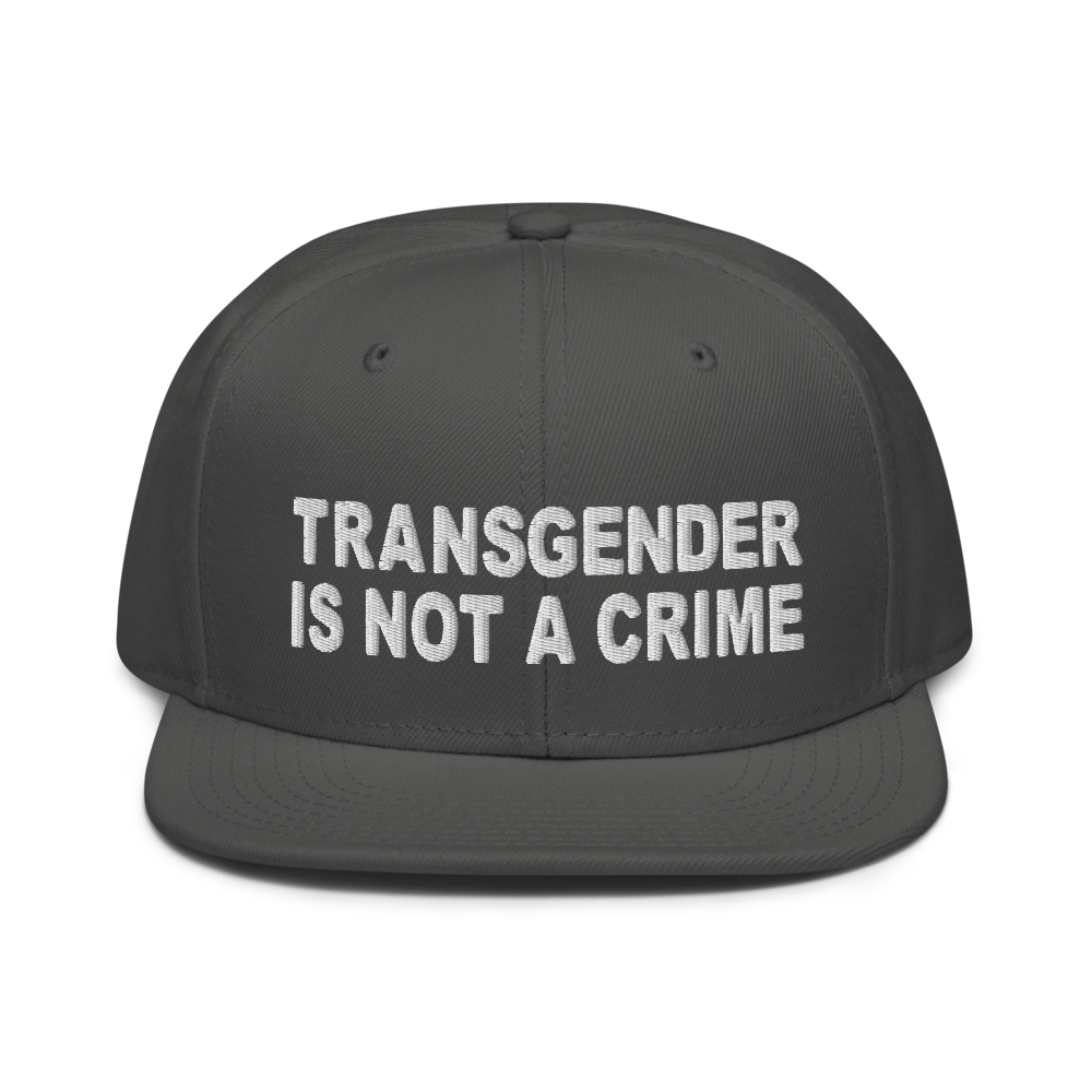 Not A Crime Snapback Hat