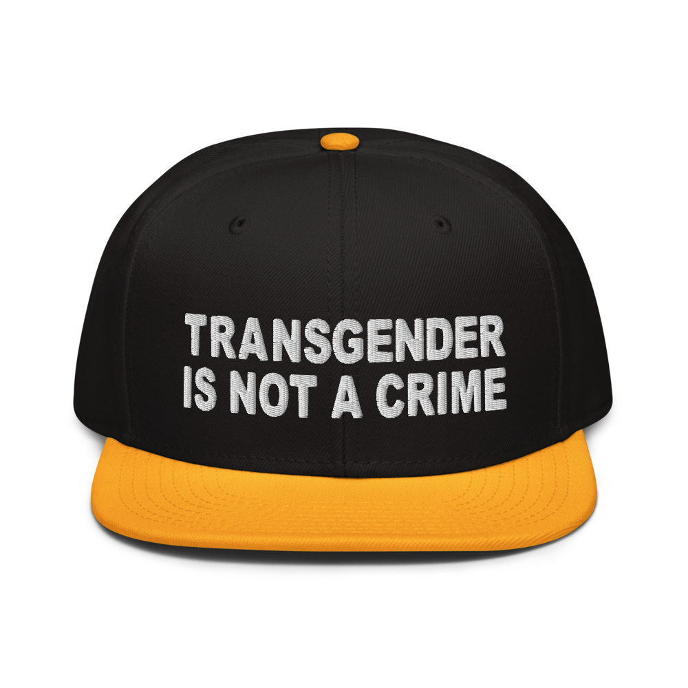 Not A Crime Snapback Hat