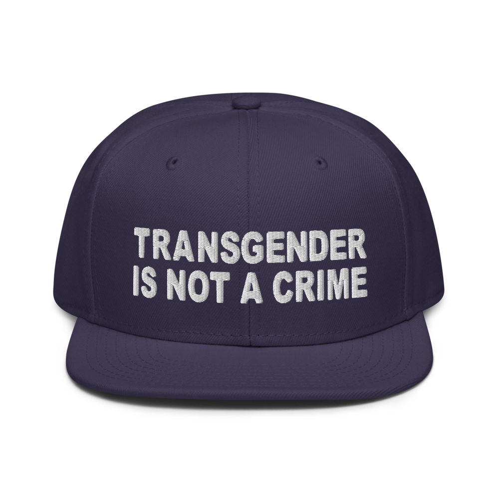 Not A Crime Snapback Hat
