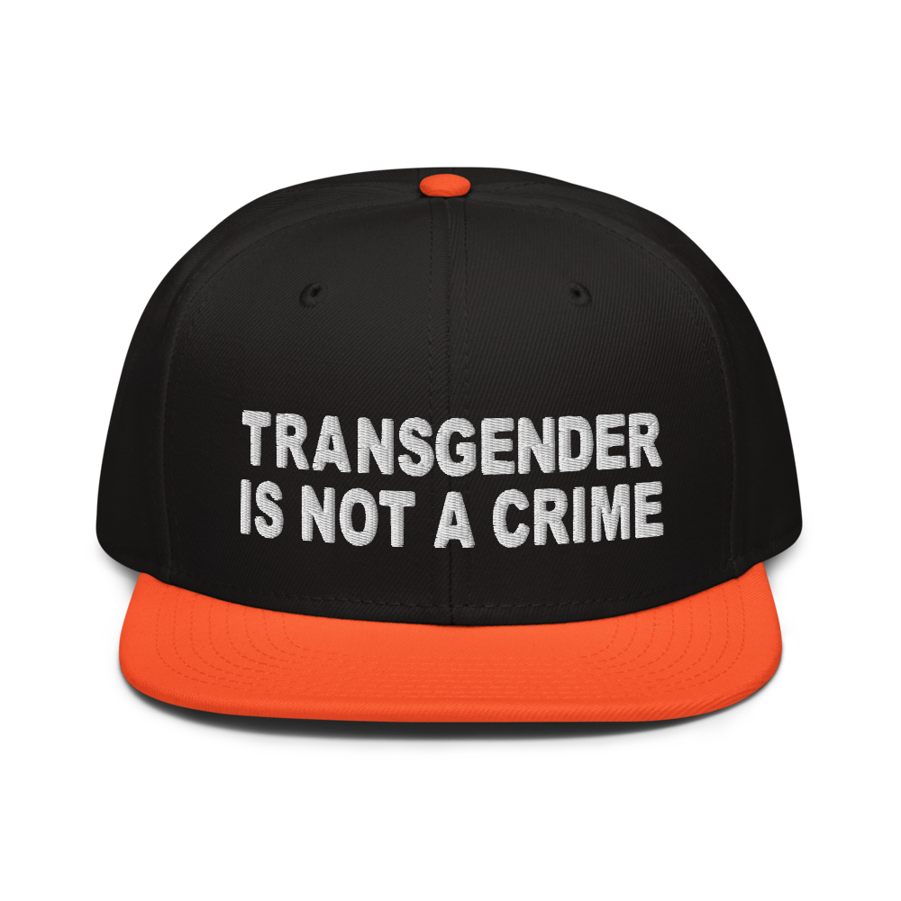 Not A Crime Snapback Hat