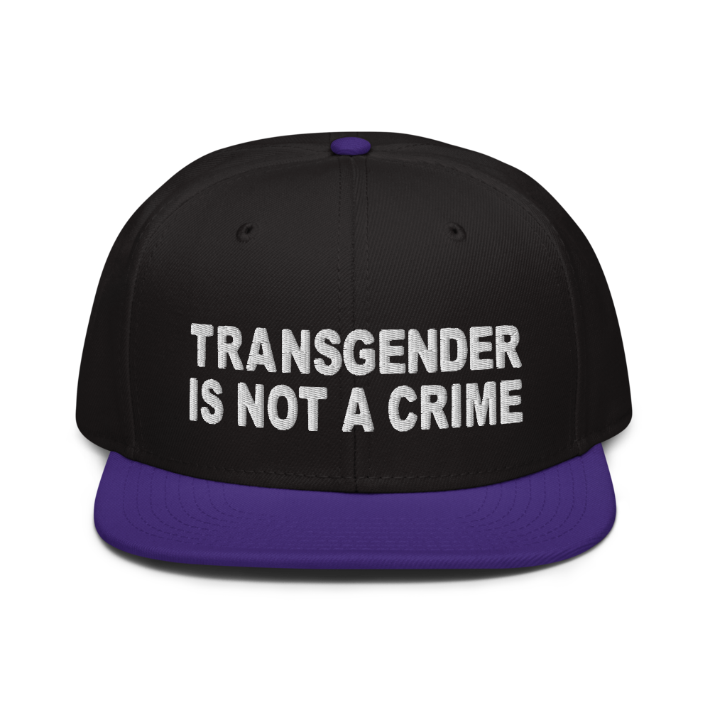 Not A Crime Snapback Hat