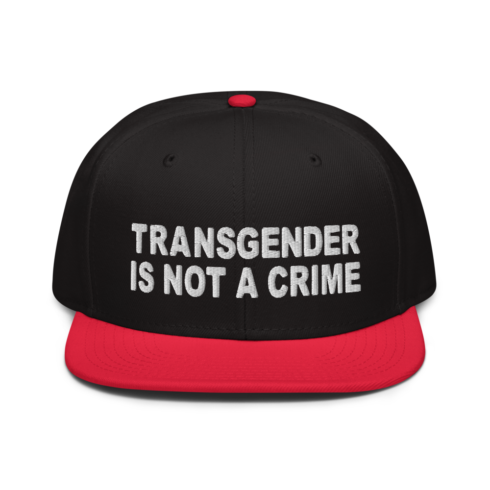 Not A Crime Snapback Hat