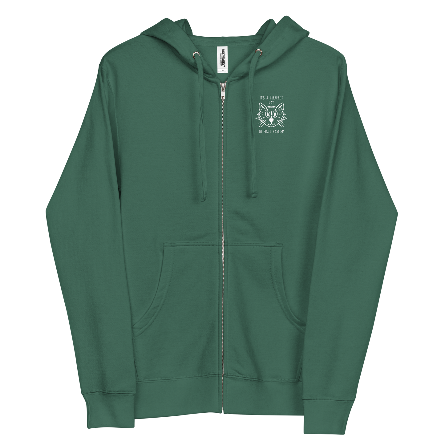 Purrfect Day Zip Up Hoodie