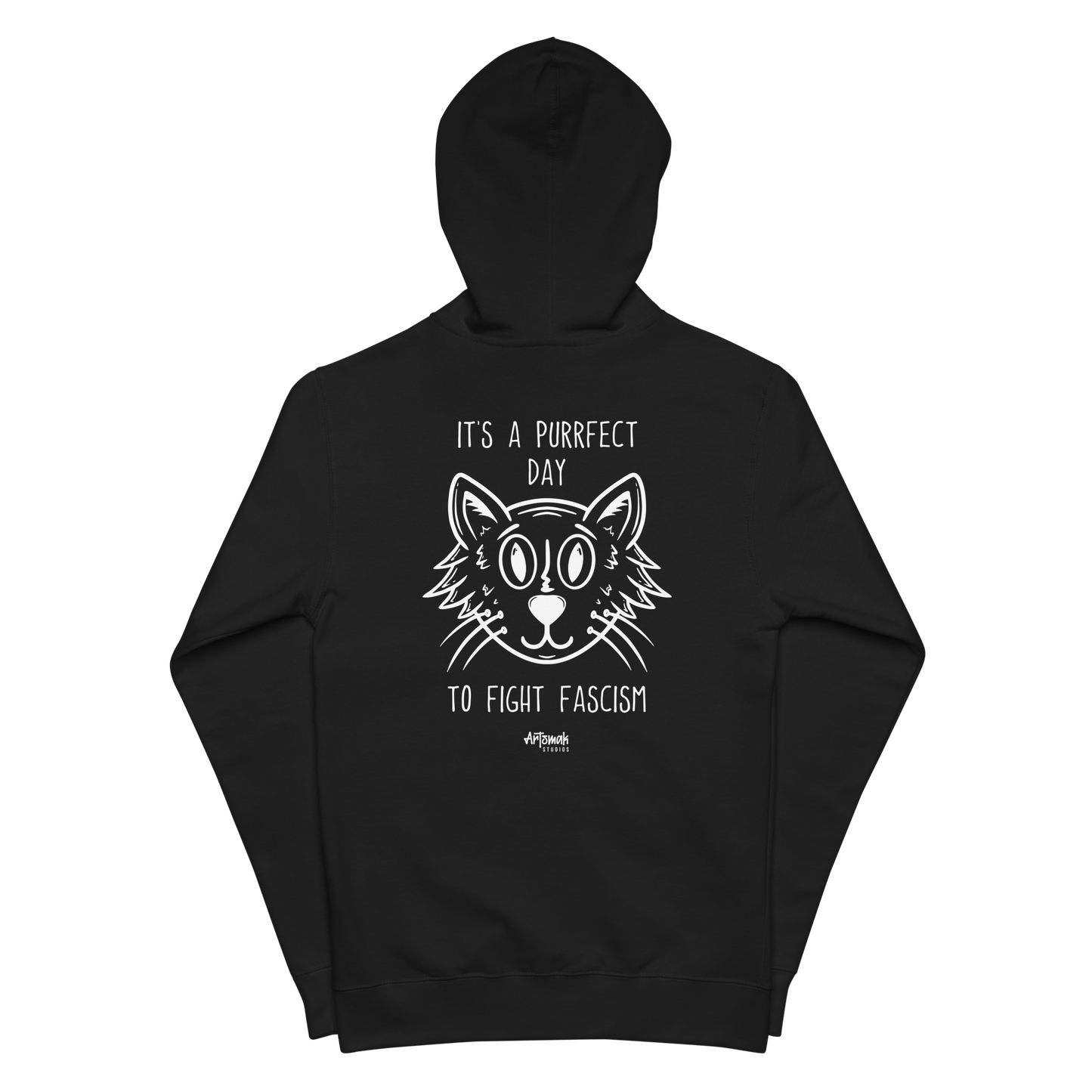 Purrfect Day Zip Up Hoodie