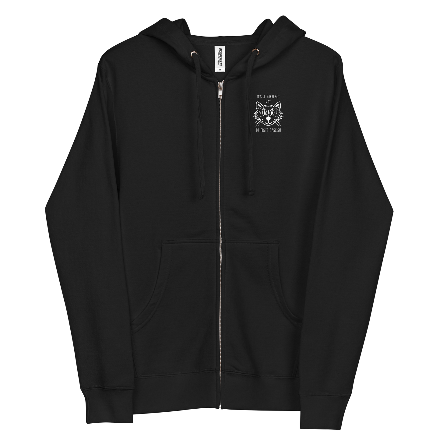 Purrfect Day Zip Up Hoodie