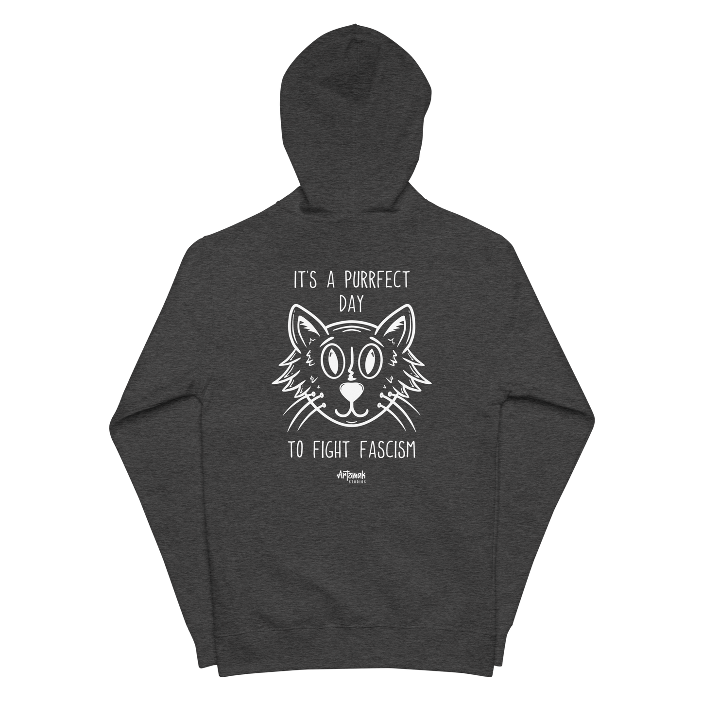 Purrfect Day Zip Up Hoodie