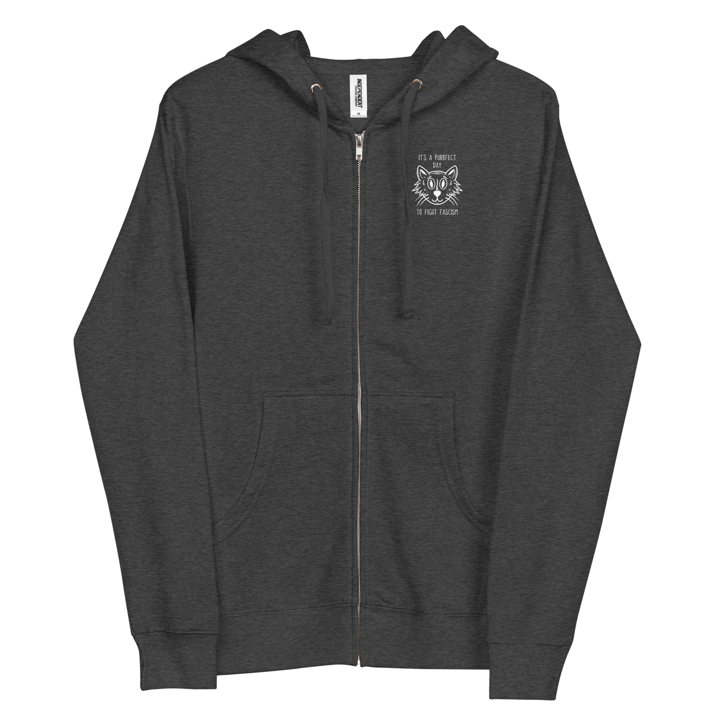 Purrfect Day Zip Up Hoodie