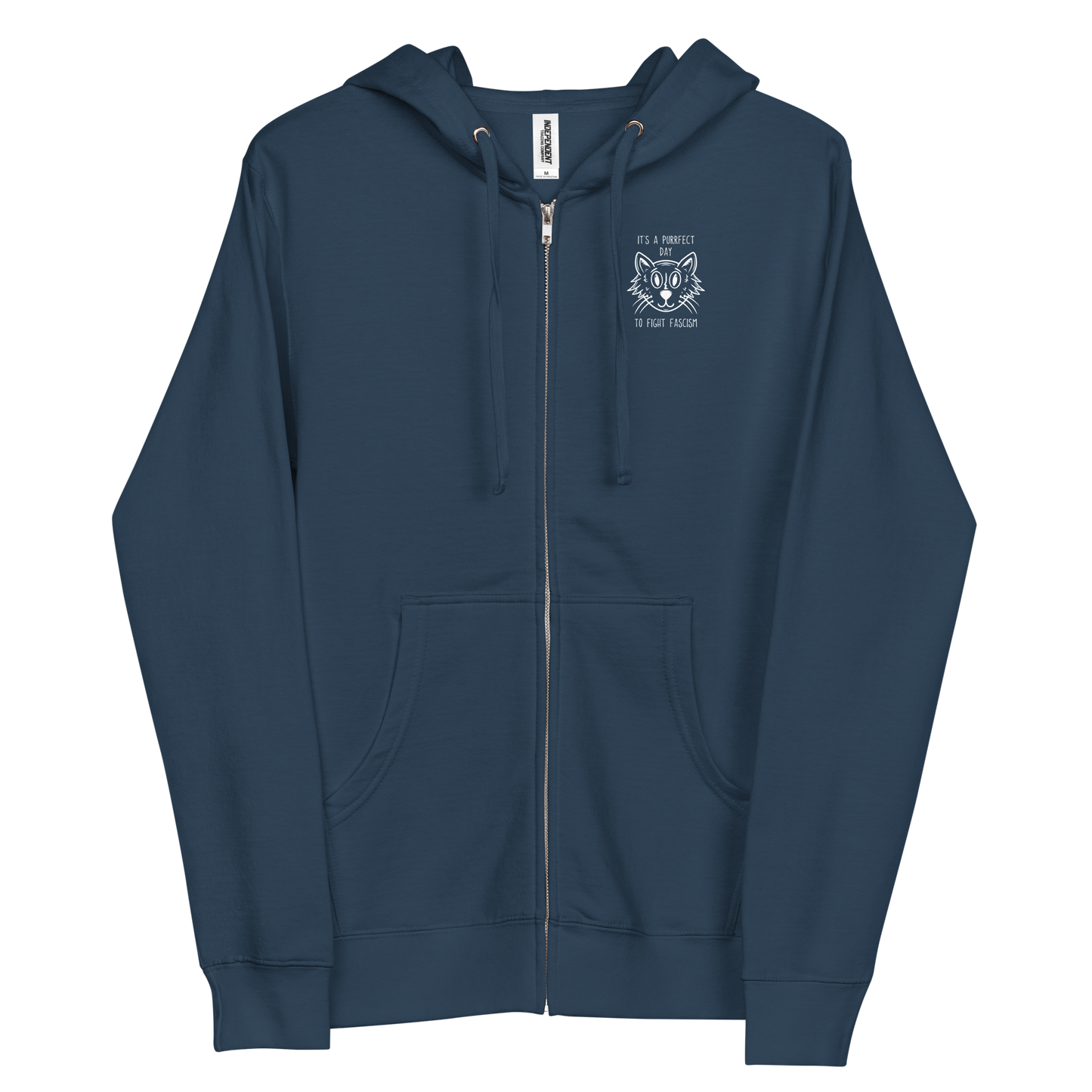 Purrfect Day Zip Up Hoodie