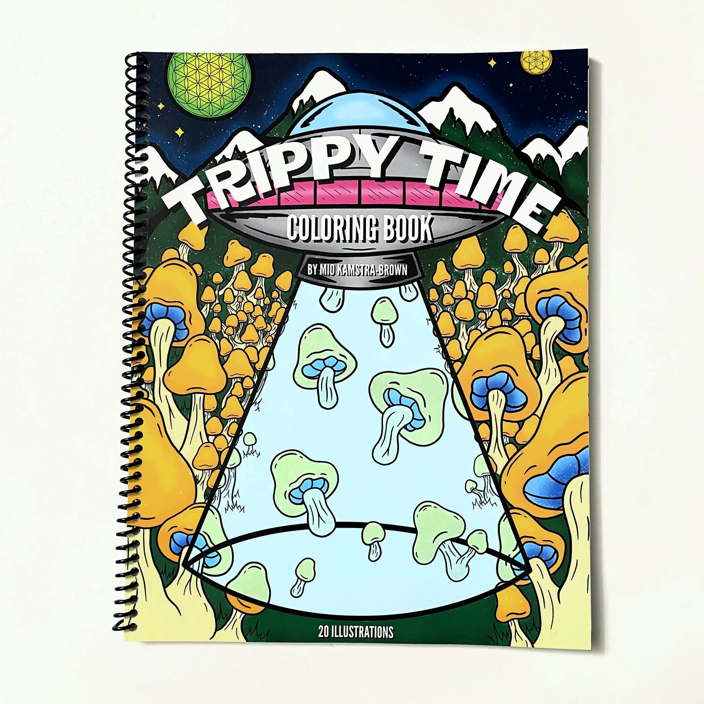Trippy Time Coloring Book