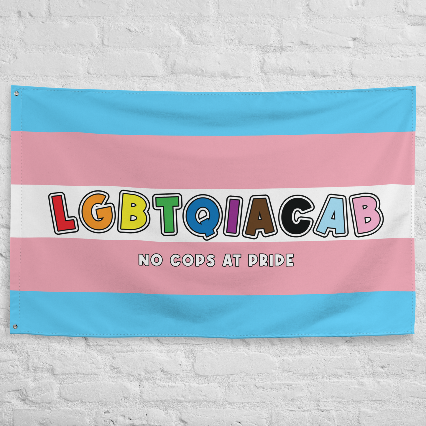 LGBTQIACAB Trans Flag