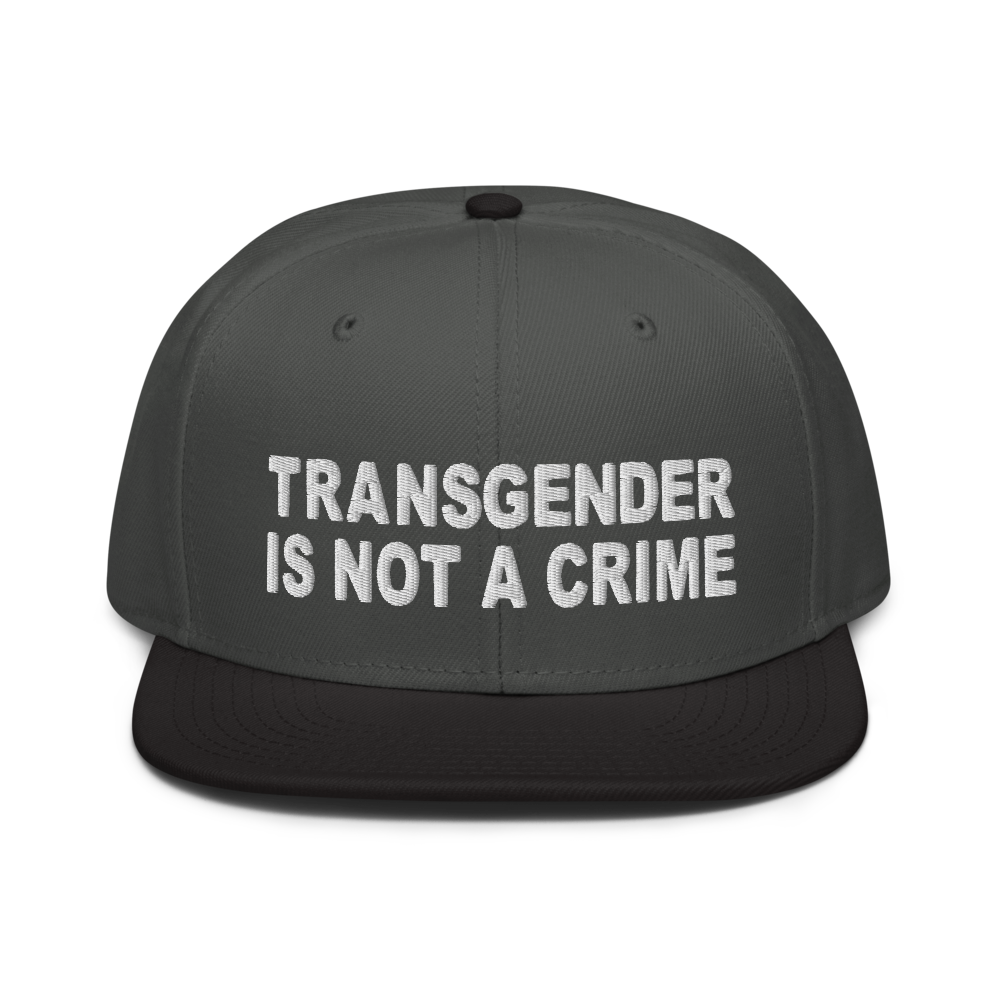 Not A Crime Snapback Hat