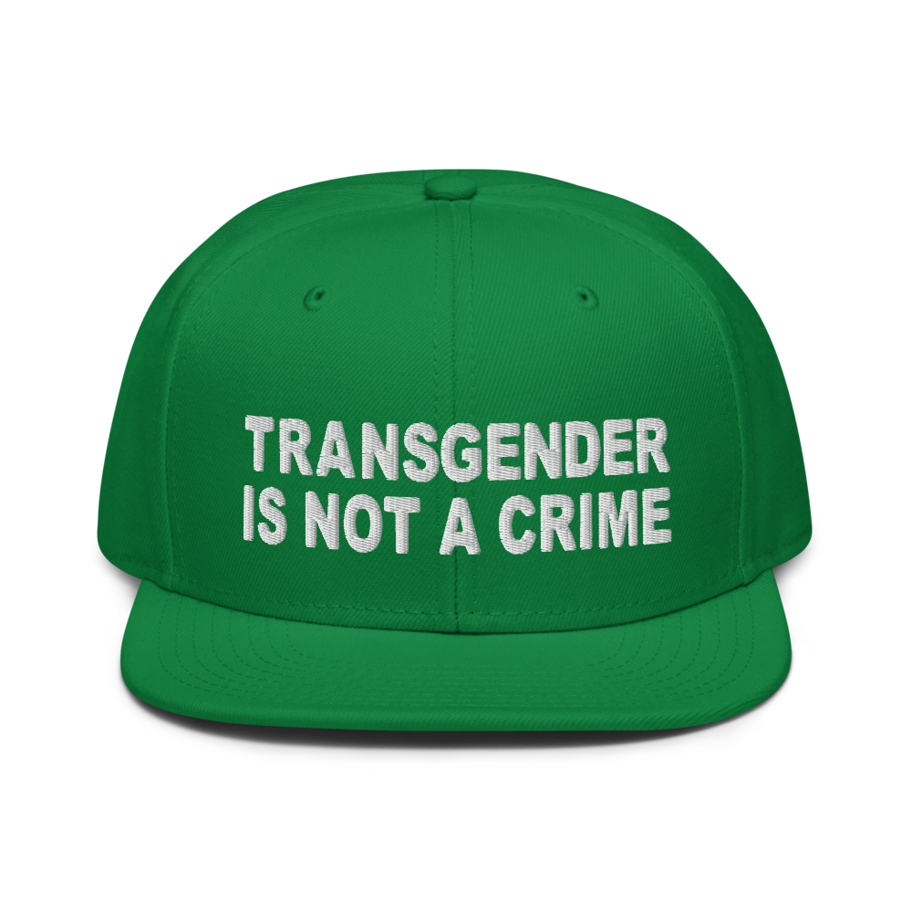 Not A Crime Snapback Hat
